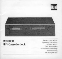Dual CC-8030-Owners-Manual 